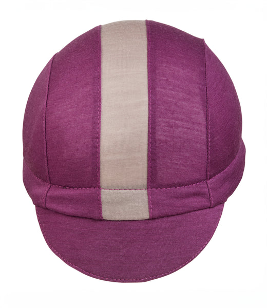 Plum Merino Wool 3-Panel