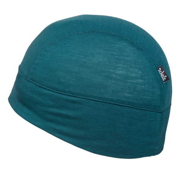 Emerald Merino Wool Skull Cap