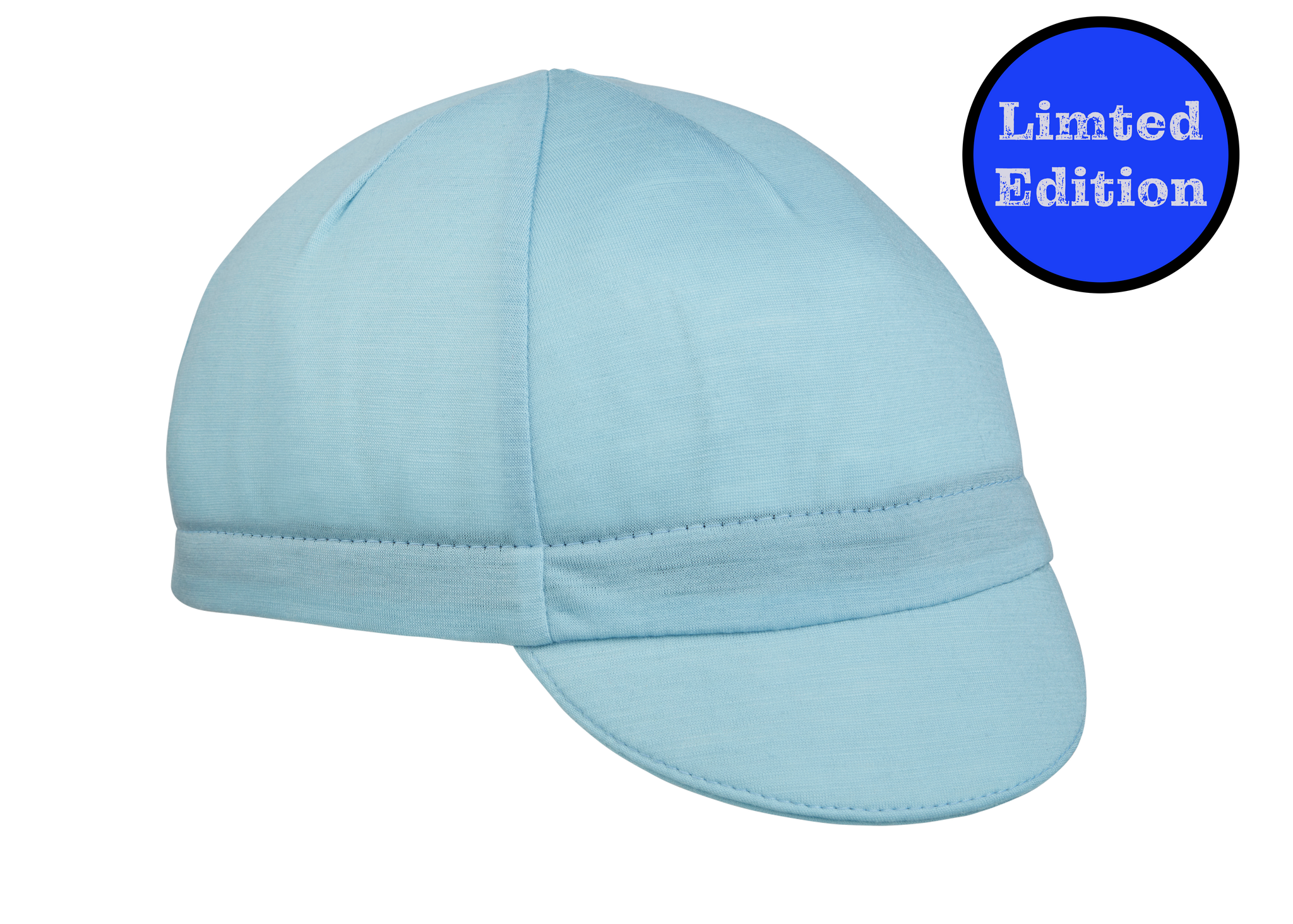 Glacier Blue Merino Wool 4-Panel