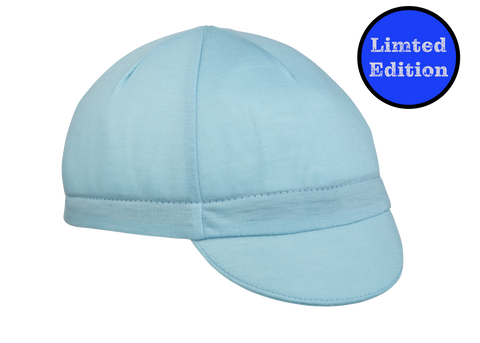 Glacier Blue Merino Wool 4-Panel