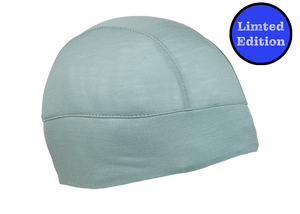 Jade Merino Wool Skull Cap