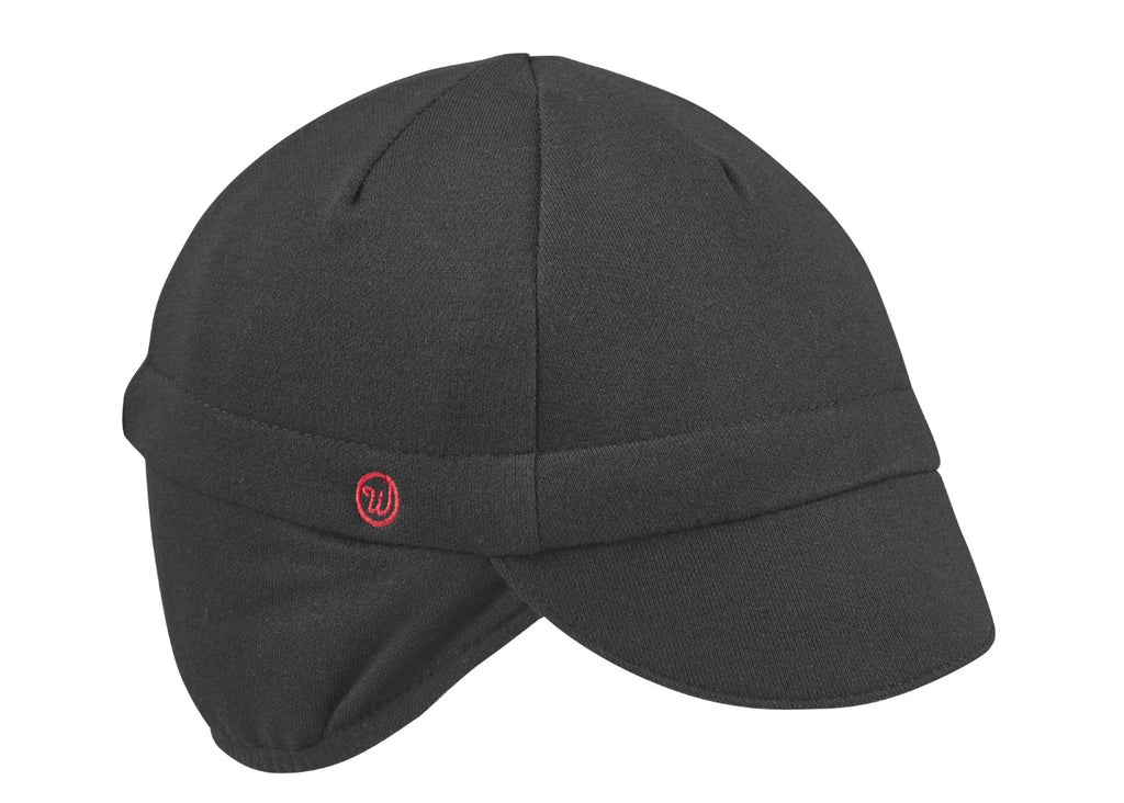 Black Merino Wool Ear Flap Cap – Walz Caps - Classic American